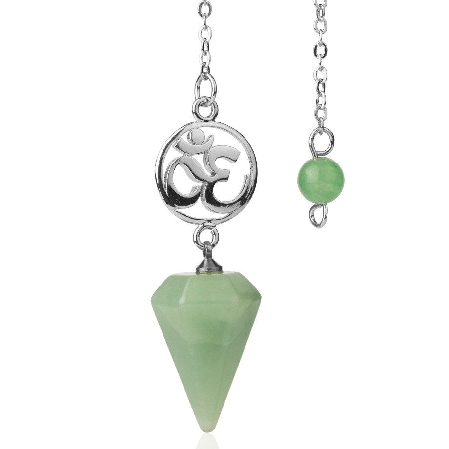 Crystal Ore Pendulum Spiritual Pendant Jewelry