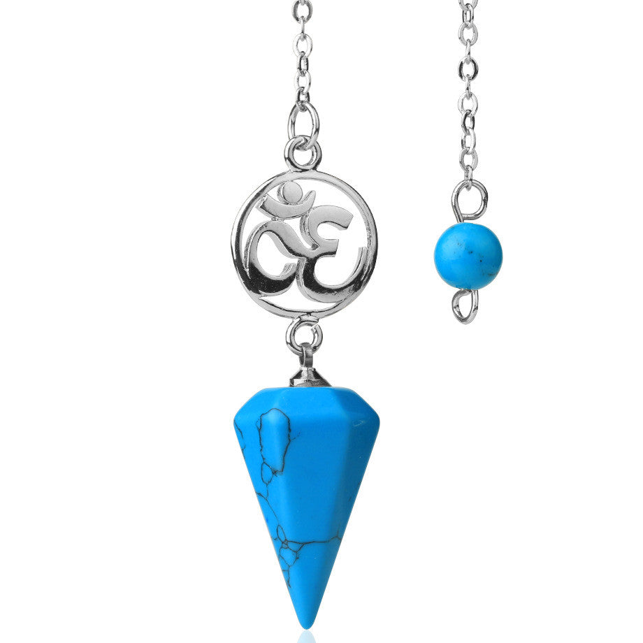 Crystal Ore Pendulum Spiritual Pendant Jewelry