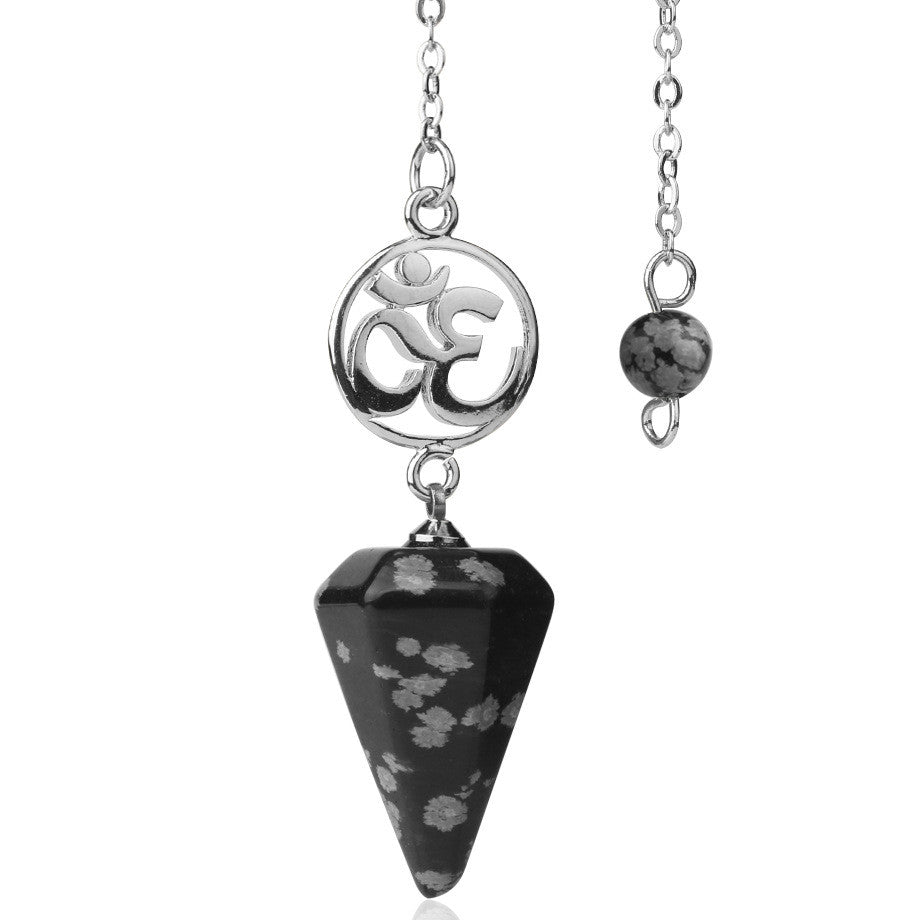 Crystal Ore Pendulum Spiritual Pendant Jewelry