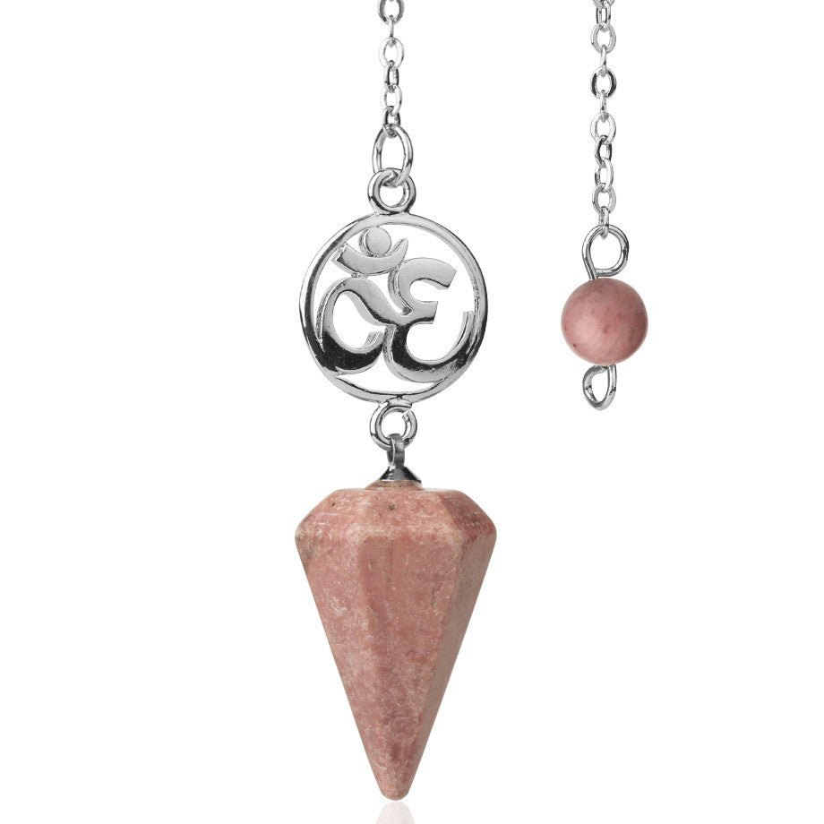 Crystal Ore Pendulum Spiritual Pendant Jewelry