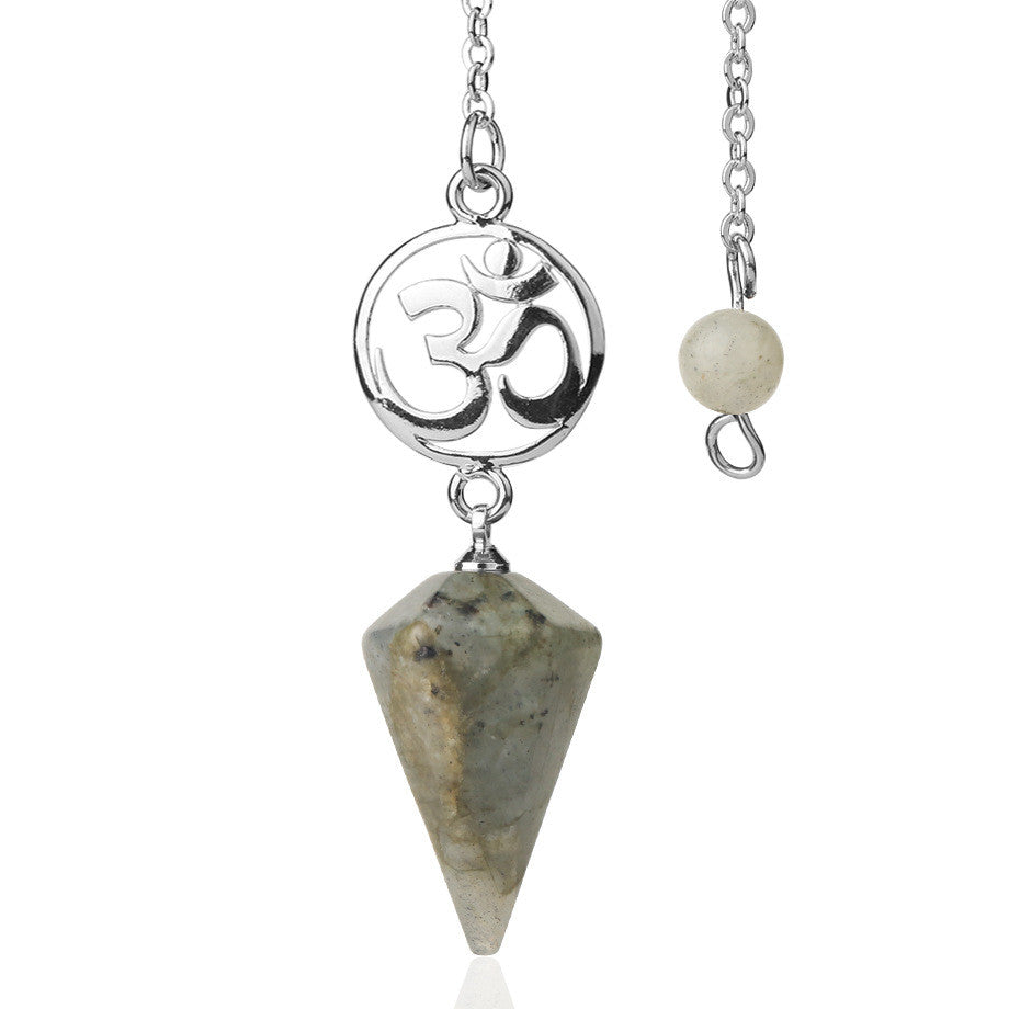 Crystal Ore Pendulum Spiritual Pendant Jewelry