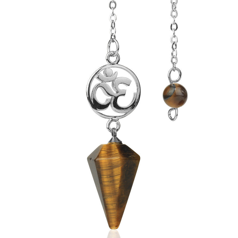 Crystal Ore Pendulum Spiritual Pendant Jewelry